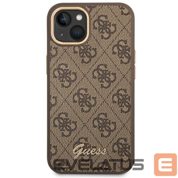 Чехол на заднюю панель Guess Brown