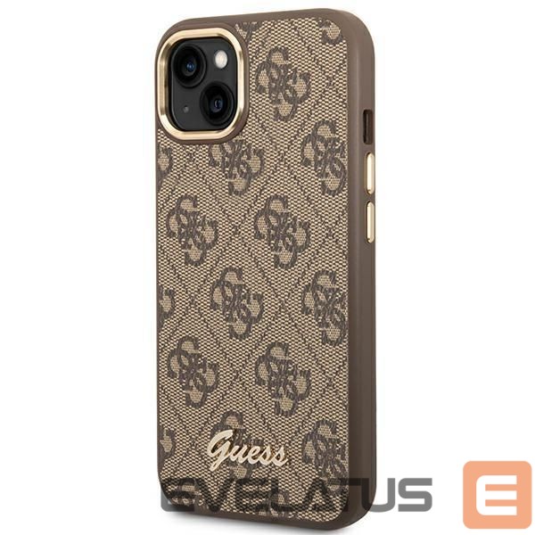 Чехол на заднюю панель Guess Brown