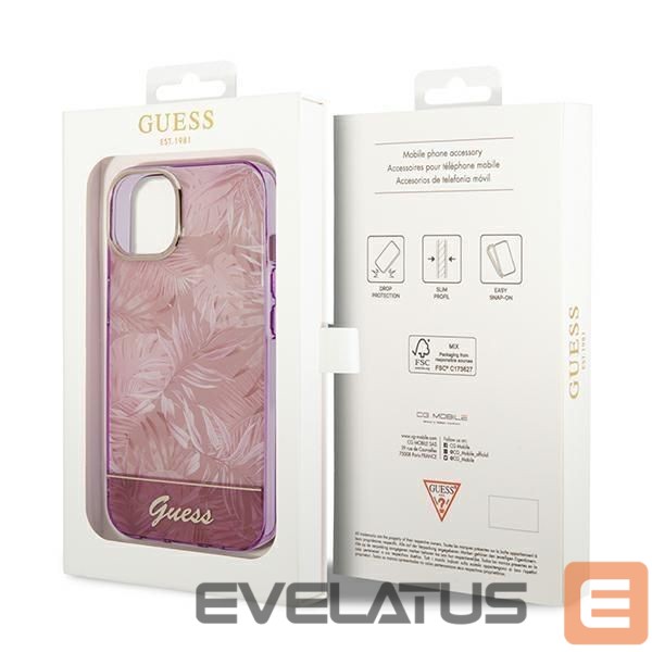 Чехол на заднюю панель Guess Pink