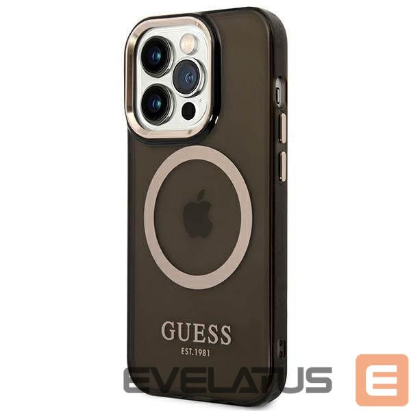 Чехол на заднюю панель Guess Black