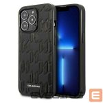 Чехол на заднюю панель Karl Lagerfeld  Karl Lagerfeld KLHCP13LMNMP1K iPhone 13 Pro / 13 6.1 "hardcase black / black Monogram Plaque 