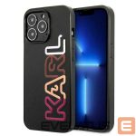 Чехол на заднюю панель Karl Lagerfeld  Karl Lagerfeld Multipink Brand Case for iPhone 13 Pro / iPhone 13 - Black 