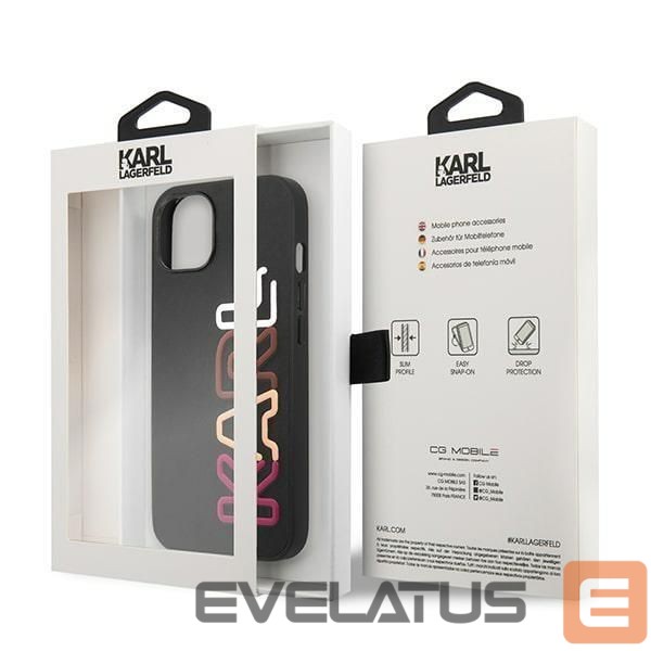 Чехол на заднюю панель Karl Lagerfeld Karl Lagerfeld KLHCP13SPCOBK iPhone 13 mini 5.4 "black / black hardcase Multipink Brand