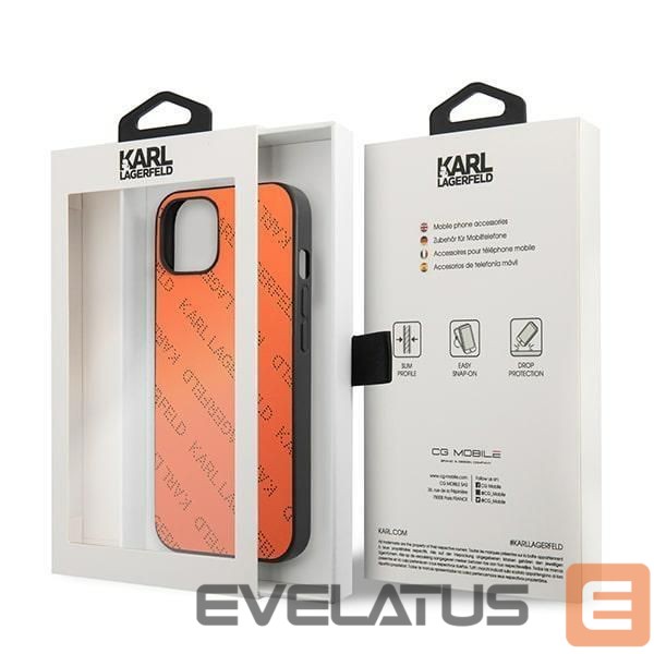 Чехол на заднюю панель Karl Lagerfeld Orange