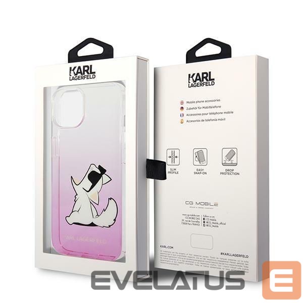 Чехол на заднюю панель Karl Lagerfeld Pink