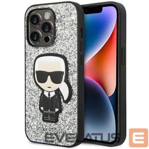 Чехол на заднюю панель Karl Lagerfeld  Silver 
