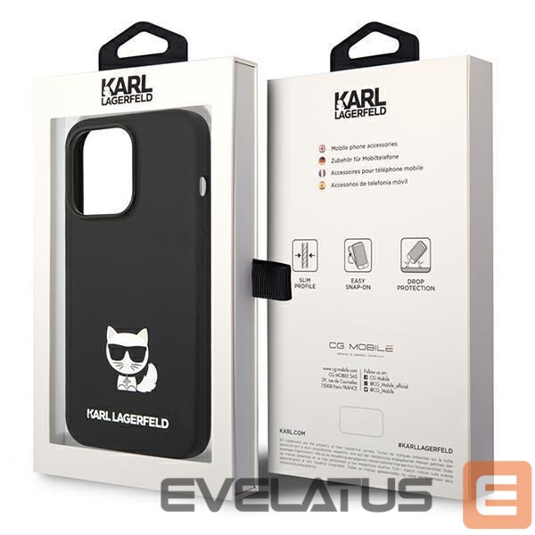 Чехол на заднюю панель Karl Lagerfeld Black