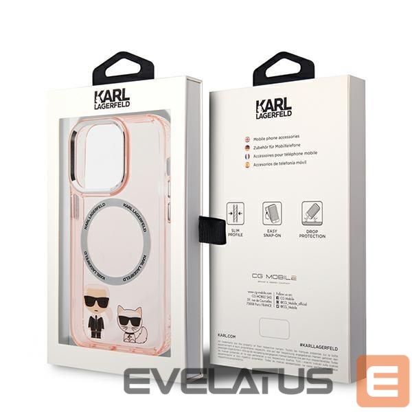 Чехол на заднюю панель Karl Lagerfeld Pink
