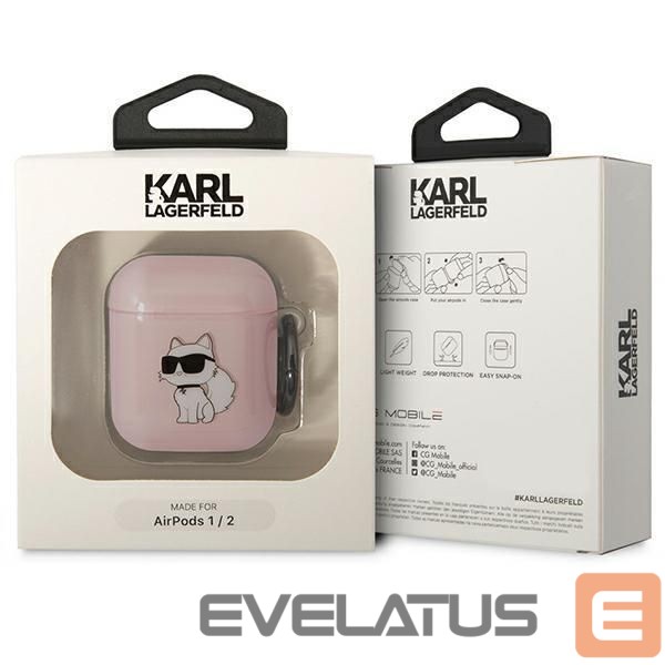 Чехол на заднюю панель Karl Lagerfeld Pink