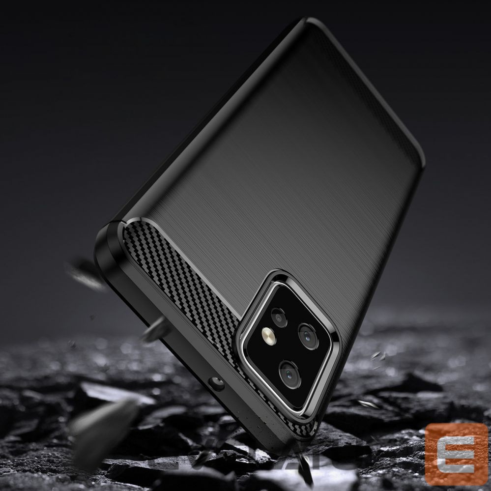 Чехол на заднюю панель Hurtel Carbon Case for Motorola Moto G Power 2023 flexible silicone carbon cover black
