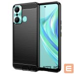 Чехол на заднюю панель Hurtel  Carbon Case case for Infinix Hot 20 Play flexible silicone carbon cover black 