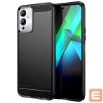 Чехол на заднюю панель Hurtel  Carbon Case case for Infinix Note 12i flexible silicone carbon cover black 