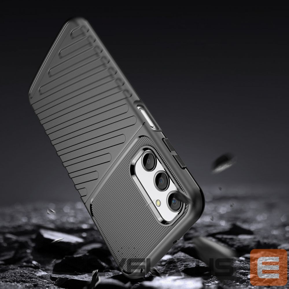 Чехол на заднюю панель Hurtel Thunder Case case for Samsung Galaxy A24 4G silicone armor case black