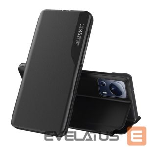 Чехол на заднюю панель Hurtel - Eco Leather View Case case for Xiaomi 13 Lite with a flip stand black 