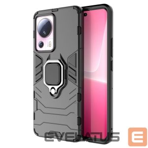 Чехол на заднюю панель Hurtel  Ring Armor case for Xiaomi 13 Lite armored cover magnetic holder ring black 