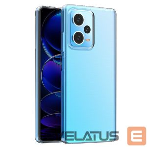 Чехол на заднюю панель Hurtel  Ultra Clear 0.5mm case for Xiaomi Redmi Note 12 Pro+ thin cover transparent 