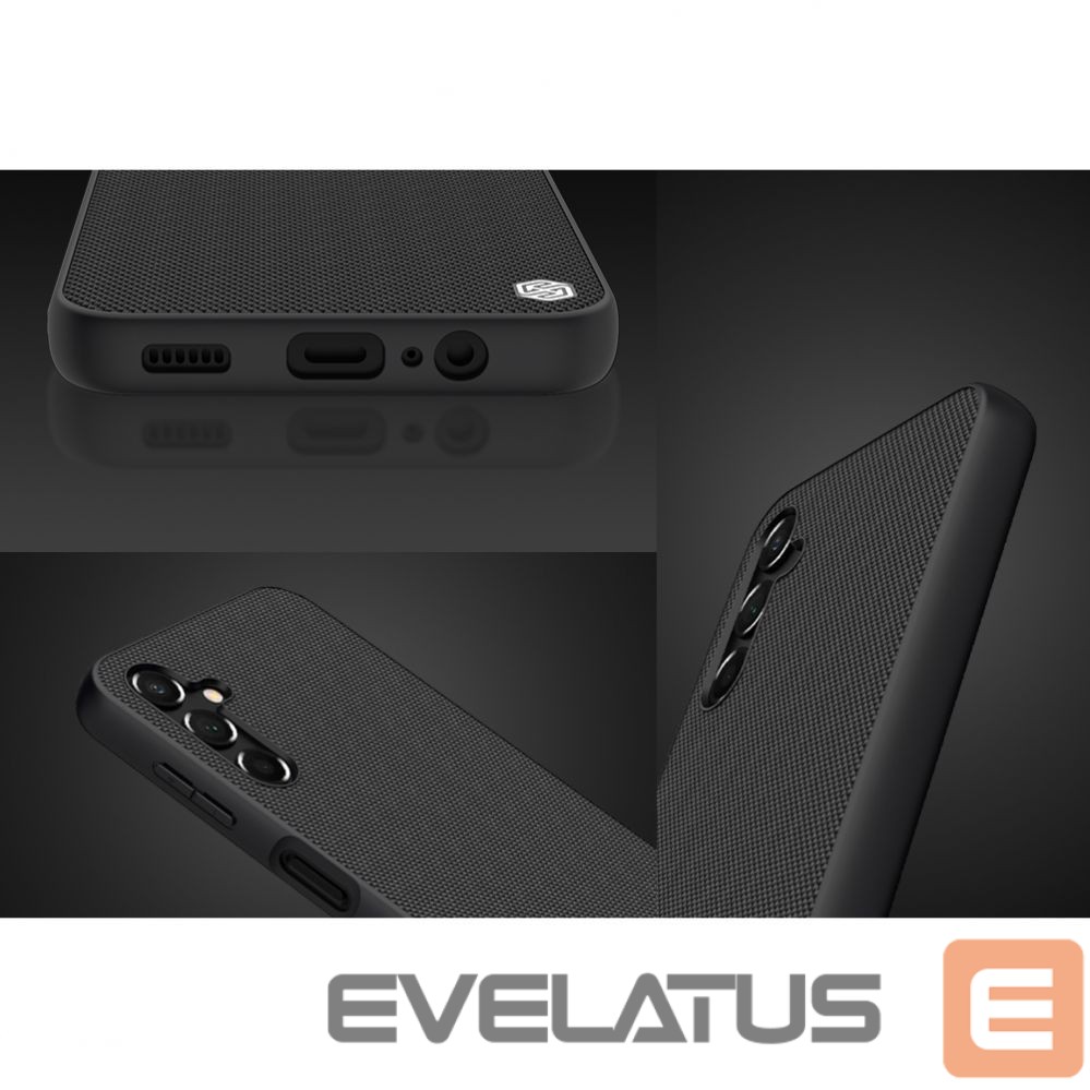 Чехол на заднюю панель Nillkin Nillkin Textured Case Case for Samsung Galaxy A14 5G / Galaxy A14 Reinforced Nylon Cover Black