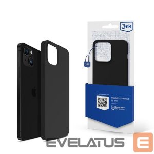 Чехол на заднюю панель 3MK  iPhone 14 Plus 3mk Silicone Case Series - Black 
