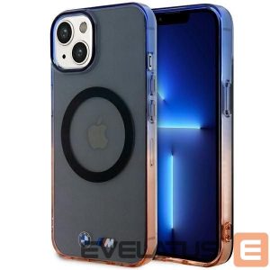 Чехол на заднюю панель BMW  BMW Gradient Bumper MagSafe case for iPhone 14 Plus - gray 