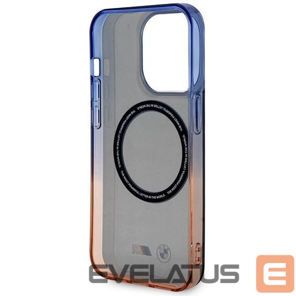 Чехол на заднюю панель BMW Case BMW BMHMP14XHTGE iPhone 14 Pro Max 6.7" grey/grey hardcase Gradient Bumper MagSafe
