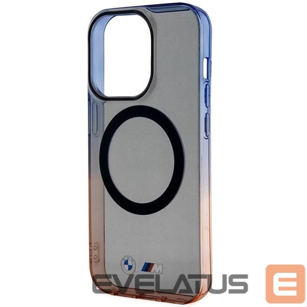 Чехол на заднюю панель BMW Case BMW BMHMP14XHTGE iPhone 14 Pro Max 6.7" grey/grey hardcase Gradient Bumper MagSafe