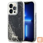 Чехол на заднюю панель Guess  Guess GUHCP14LLCSGSGK iPhone 14 Pro 6.1" black/black hardcase Liquid Glitter Marble