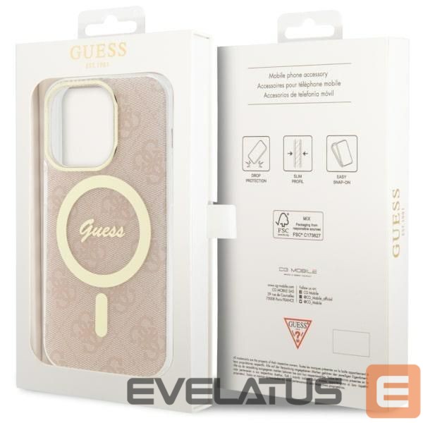 Чехол на заднюю панель Guess Pink