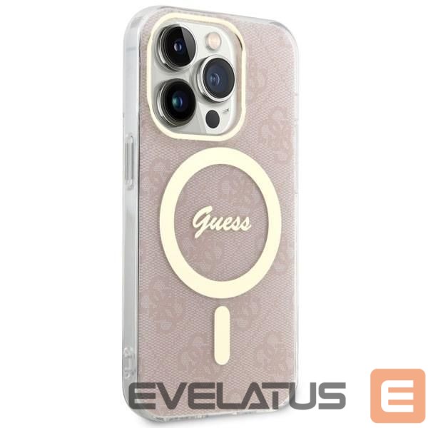 Чехол на заднюю панель Guess Pink