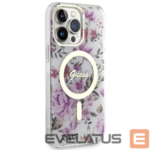 Чехол на заднюю панель Guess Transparent