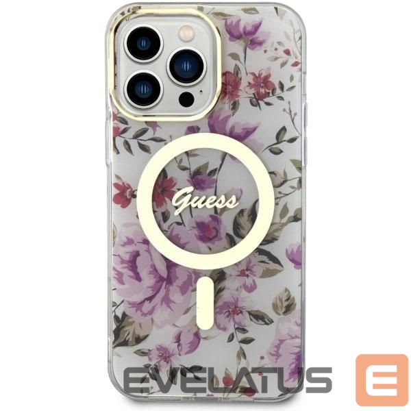 Чехол на заднюю панель Guess Transparent