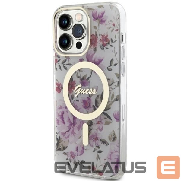 Чехол на заднюю панель Guess Transparent