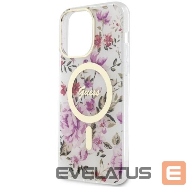 Чехол на заднюю панель Guess Transparent
