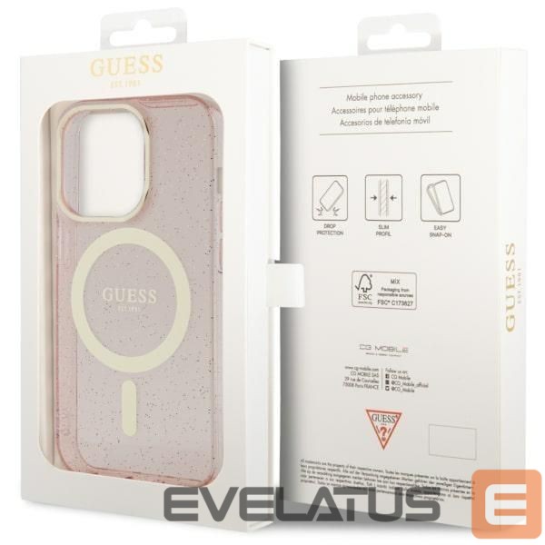 Чехол на заднюю панель Guess Pink