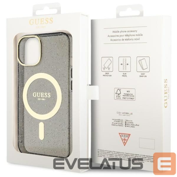 Чехол на заднюю панель Guess Black