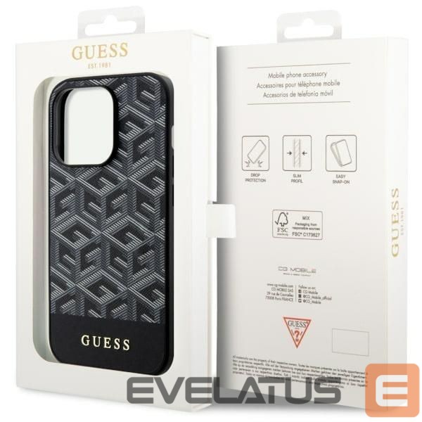 Чехол на заднюю панель Guess Black