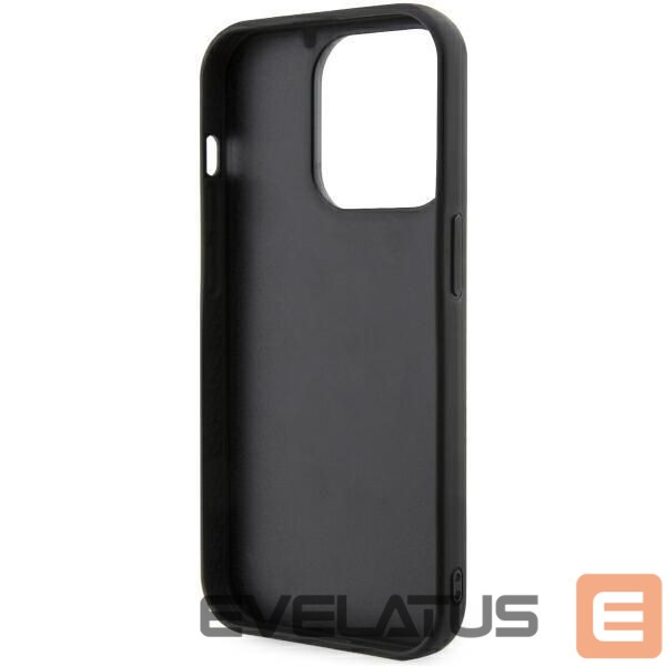 Чехол на заднюю панель Karl Lagerfeld Karl Lagerfeld KLHCP14L3DRKHNK iPhone 14 Pro 6.1" black/black hardcase Rubber Choupette 3D