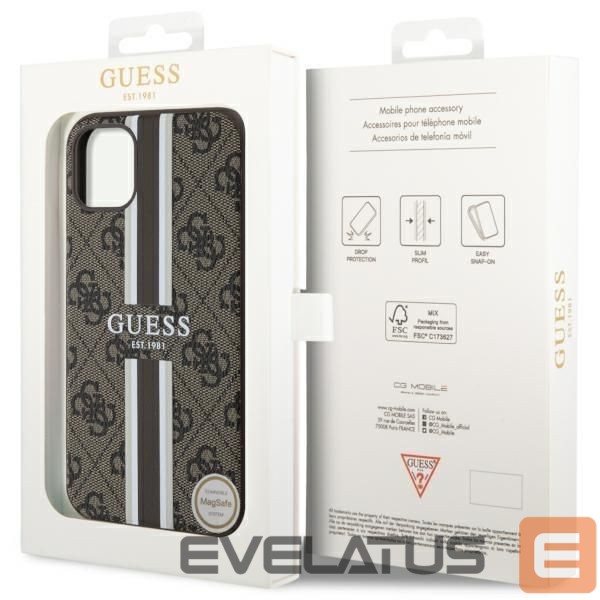 Чехол на заднюю панель Guess Brown