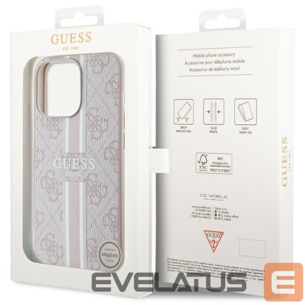 Чехол на заднюю панель Guess Pink