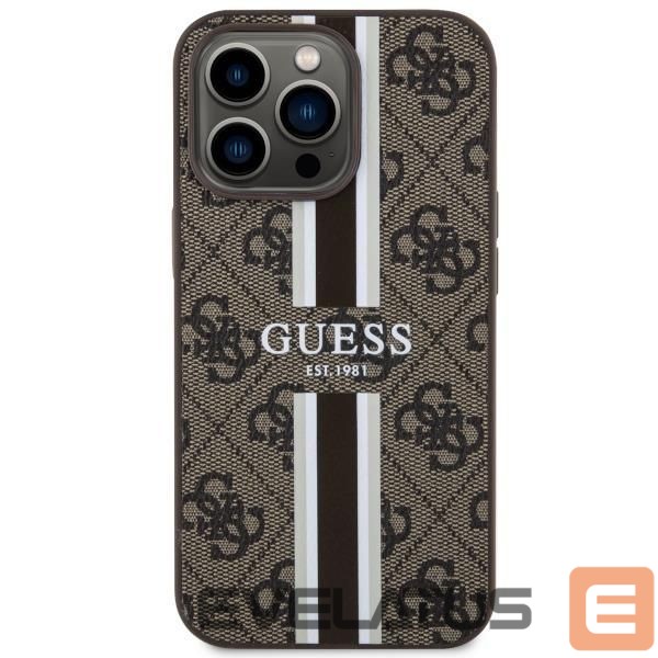 Чехол на заднюю панель Guess Brown