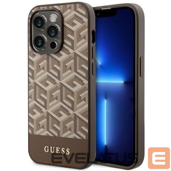 Чехол на заднюю панель Guess Brown