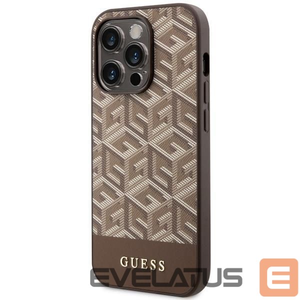 Чехол на заднюю панель Guess Brown