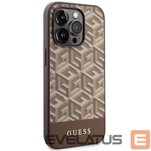 Чехол на заднюю панель Guess Brown