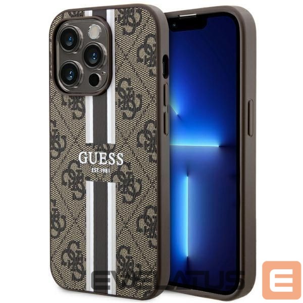 Чехол на заднюю панель Guess Brown