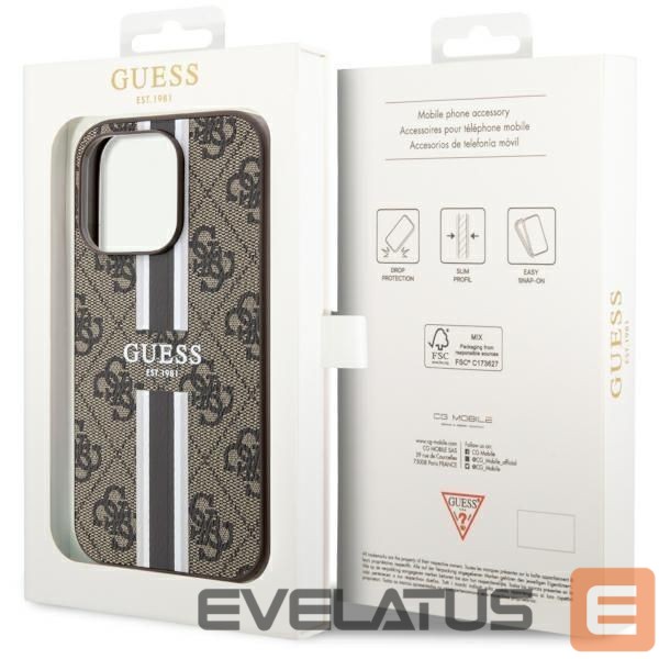 Чехол на заднюю панель Guess Brown