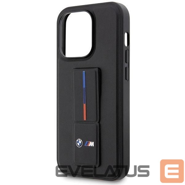 Чехол на заднюю панель BMW Case BMW BMHCP14X22GSLK iPhone 14 Pro Max 6.7" black/black hardcase Grip Hot Stamp