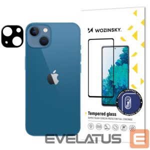 Защитное стекло Wozinsky  9H tempered glass for iPhone 15 Plus Wozinsky Full Camera Glass - black 