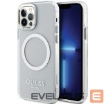 Чехол на заднюю панель Guess  Silver || Transparent 