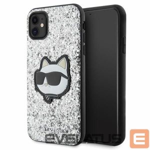 Чехол на заднюю панель Karl Lagerfeld  Silver 