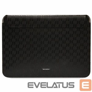 Чехол на заднюю панель Karl Lagerfeld  Karl Lagerfeld Saffiano Plaque case for a 14" laptop - black 