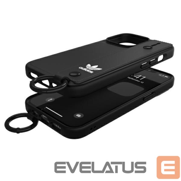 Чехол на заднюю панель Adidas Adidas OR Hand Strap Case iPhone 13 Pro /13 6.1" black/black 47109
